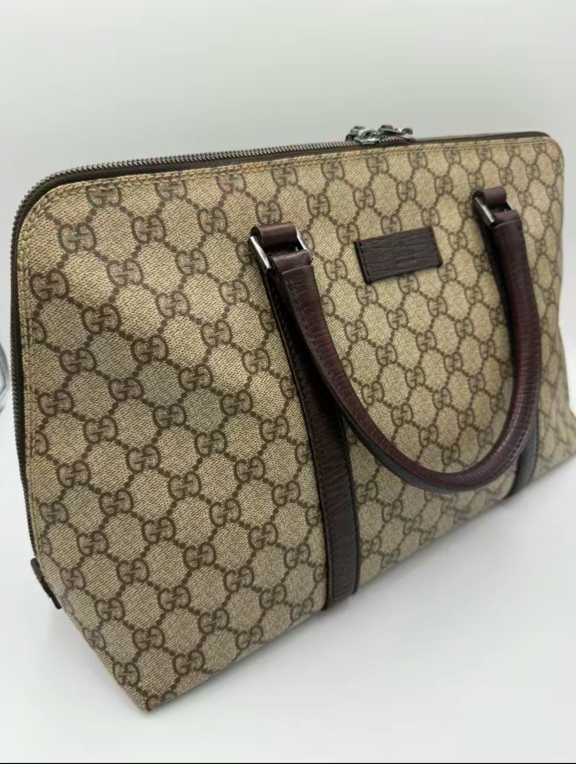 Gucci Guccissima Supreme Coated Canvas Hand Bag