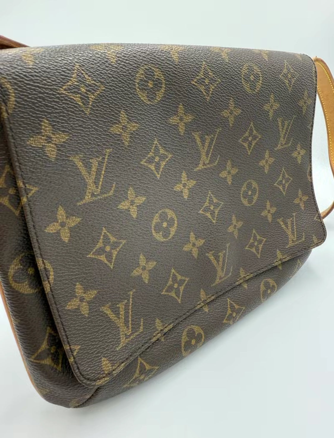 Louis Vuitton Monogram Coated Canvas Musette Tango Shoulder Bag SP0071