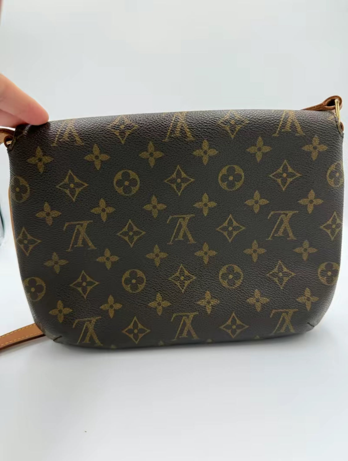 Louis Vuitton Monogram Coated Canvas Musette Tango Shoulder Bag SP0071