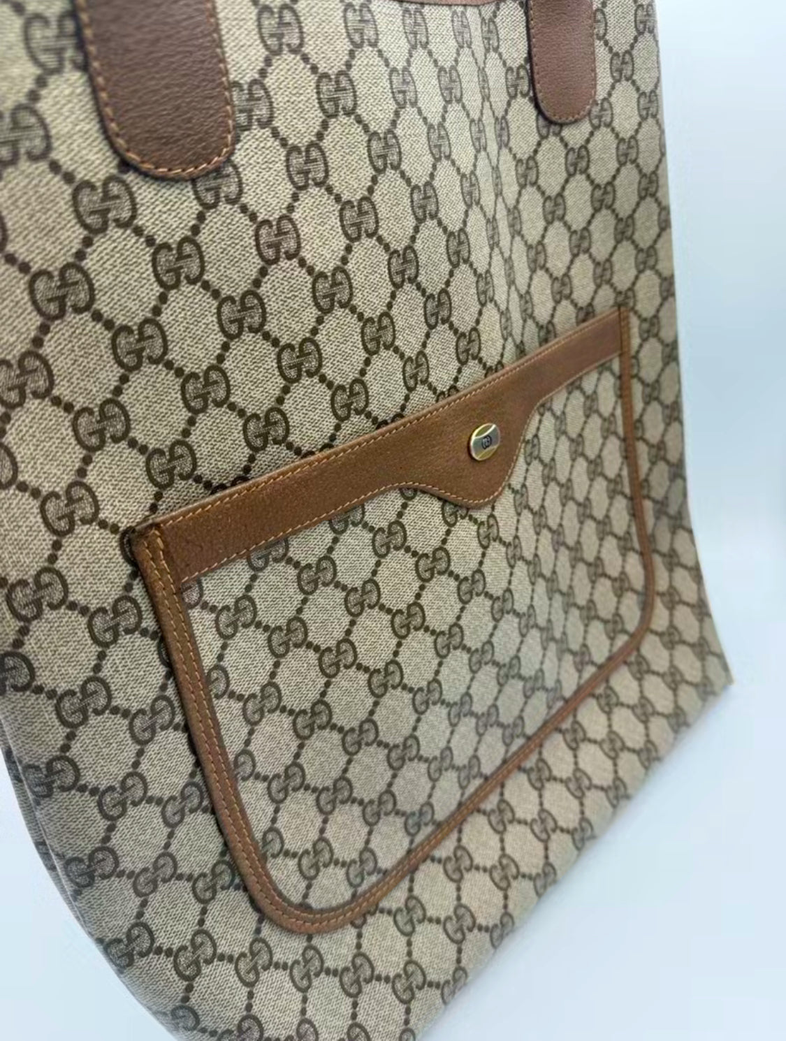 Gucci Supreme Guccissima Sherry Tote SRUZ163