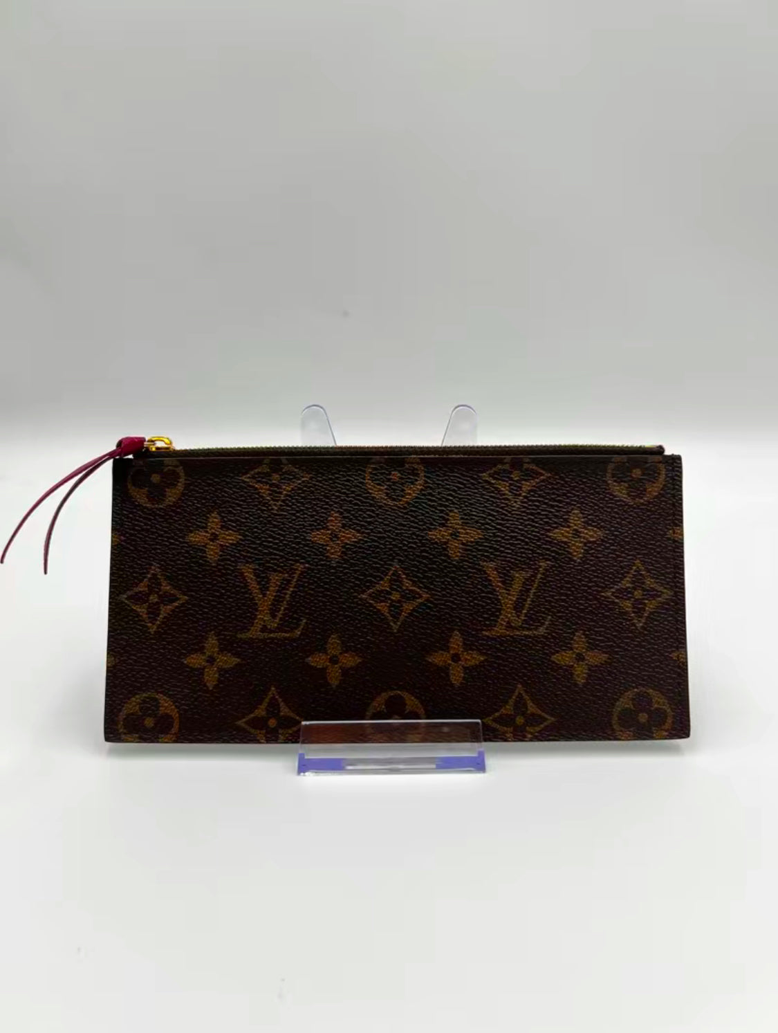 Louis Vuitton Monogram Coated Canvas Long Wallet Pouch