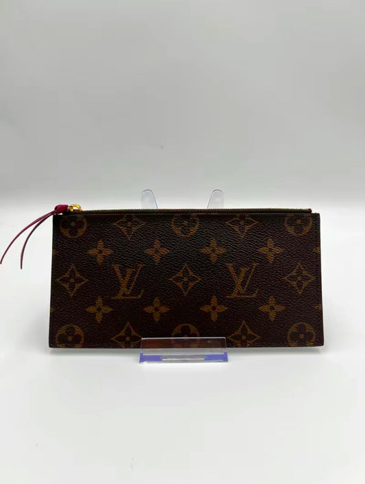 Louis Vuitton Monogram Coated Canvas Long Wallet Pouch