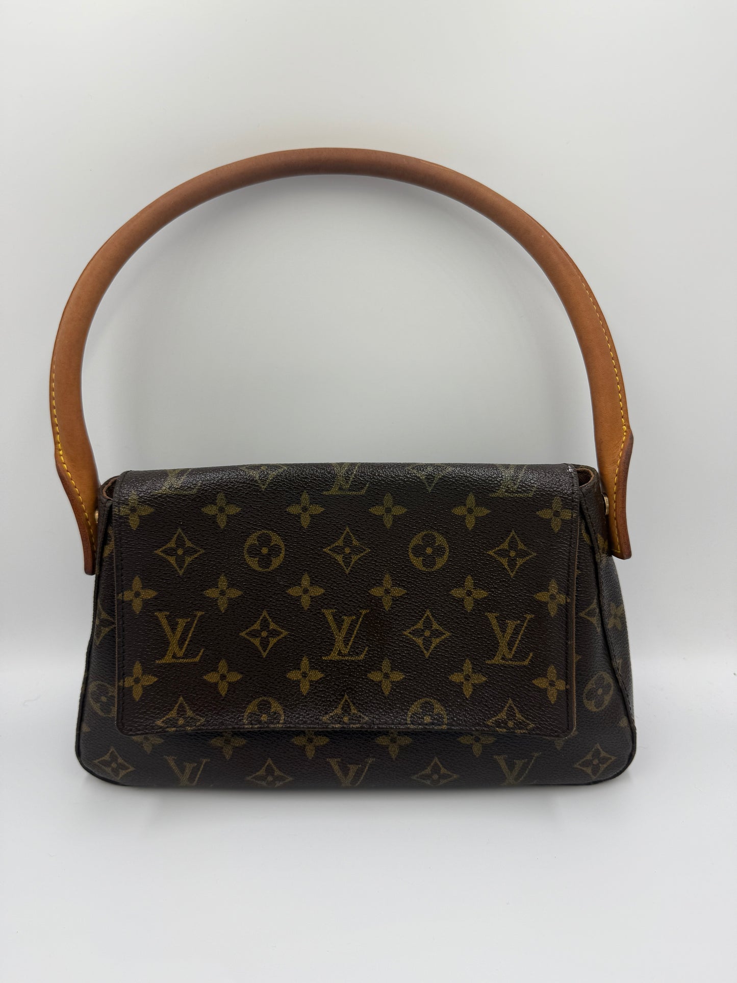 Louis Vuitton Monogram Coated Canvas Looping PM DU0013