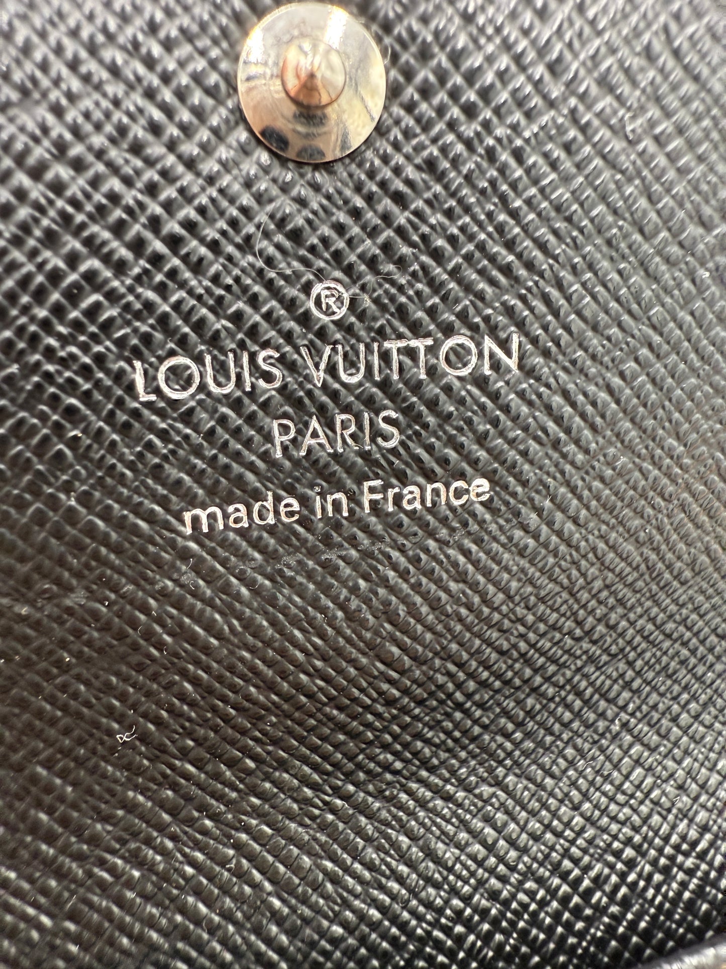 Louis Vuitton Damier Graphite Coated Canvas 6 Key Holder CT0135