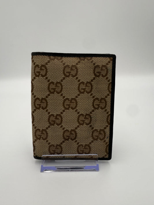 Gucci Canvas Guccissima Compact Wallet