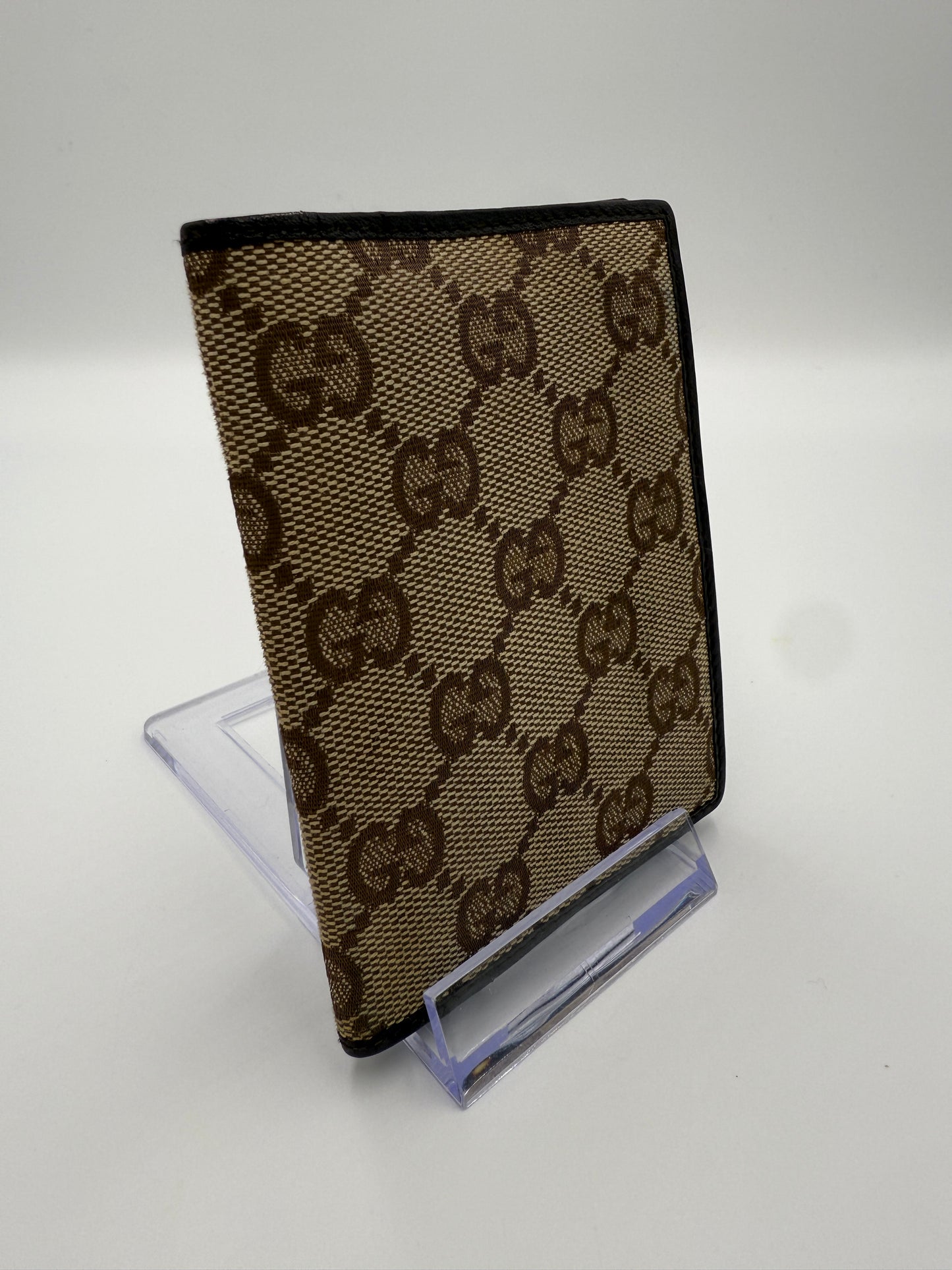 Gucci Canvas Guccissima Compact Wallet