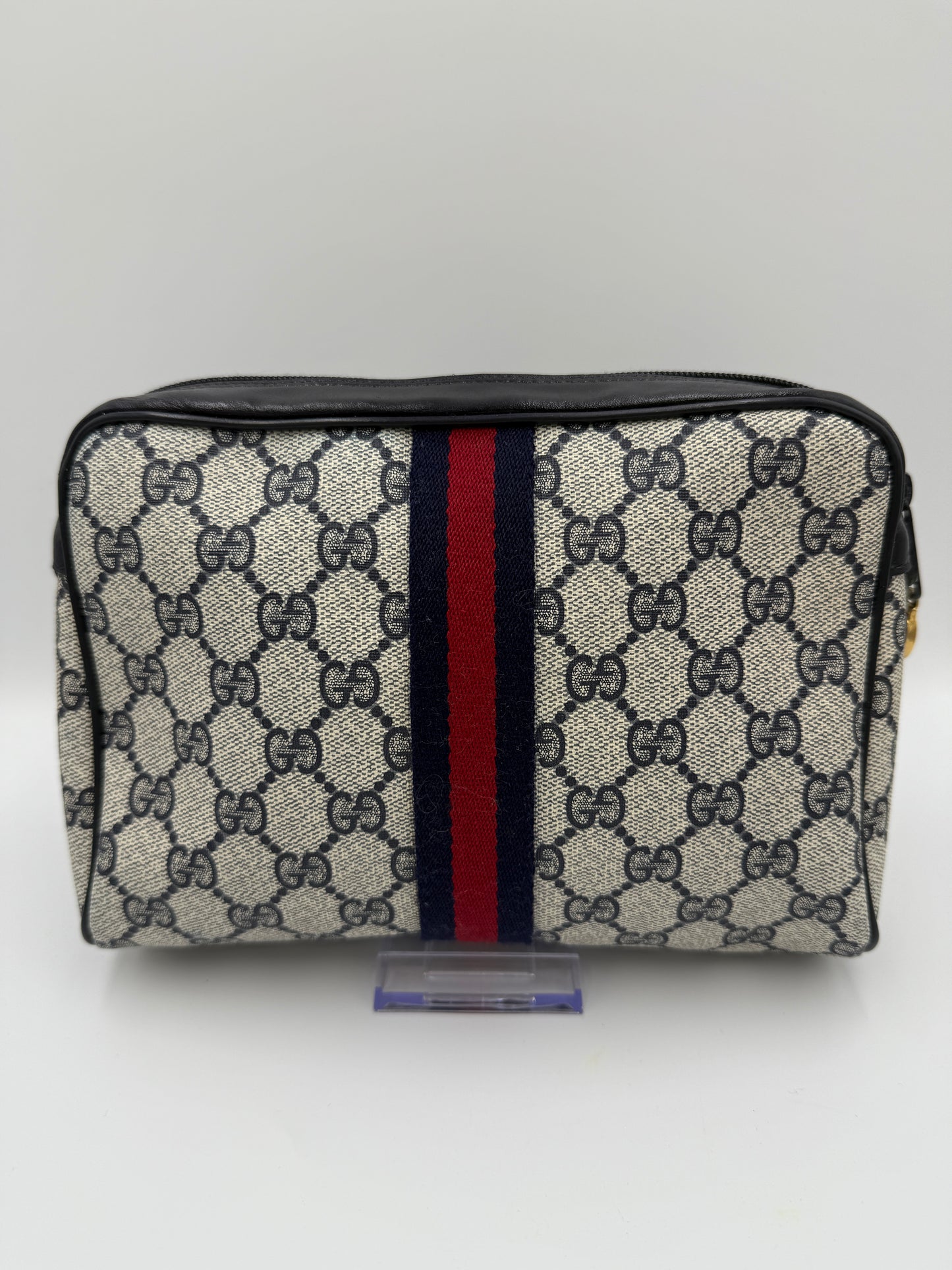 Gucci Ophidia Supreme Coated Canvas Toiletry Pouch