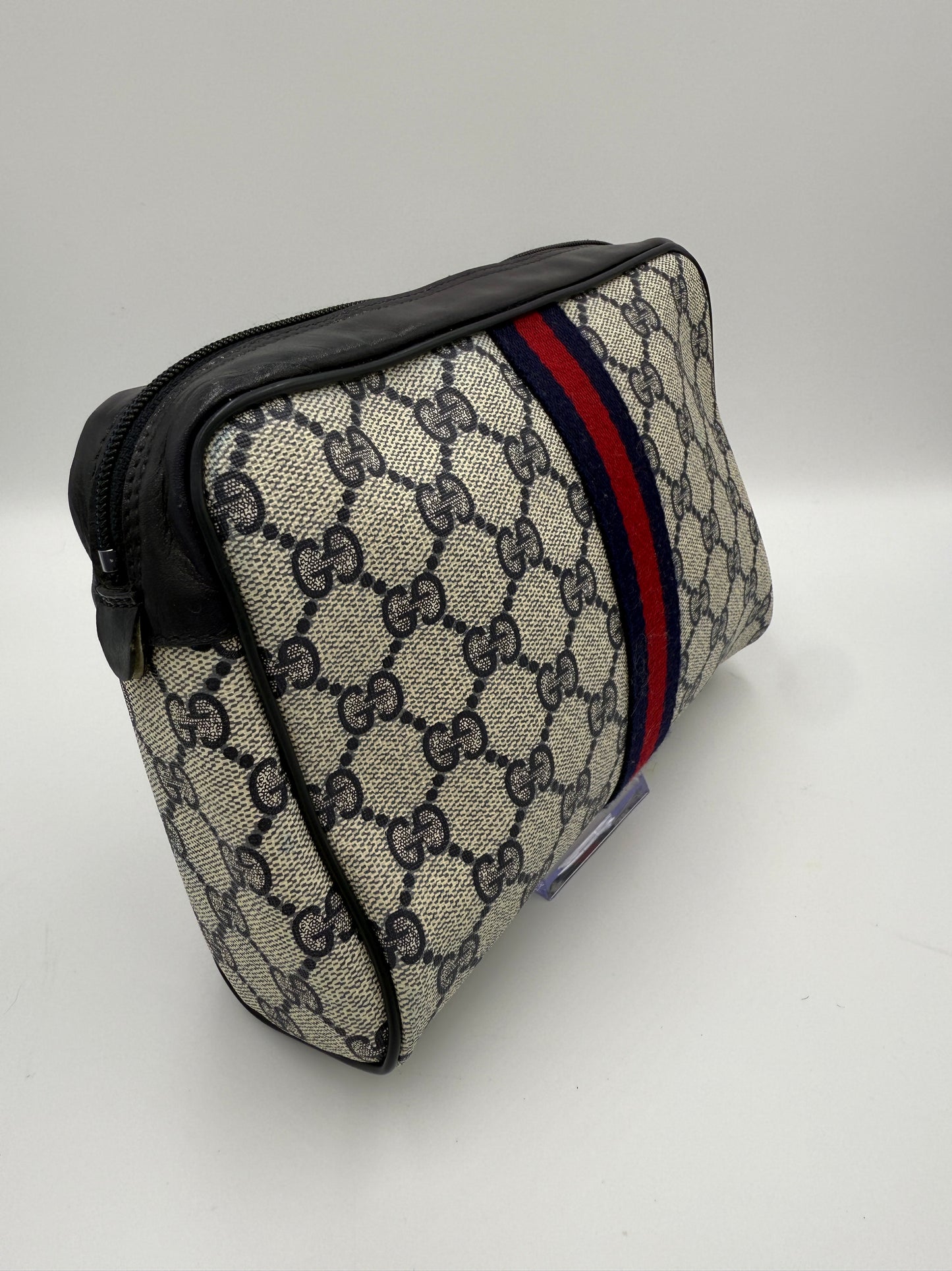 Gucci Ophidia Supreme Coated Canvas Toiletry Pouch