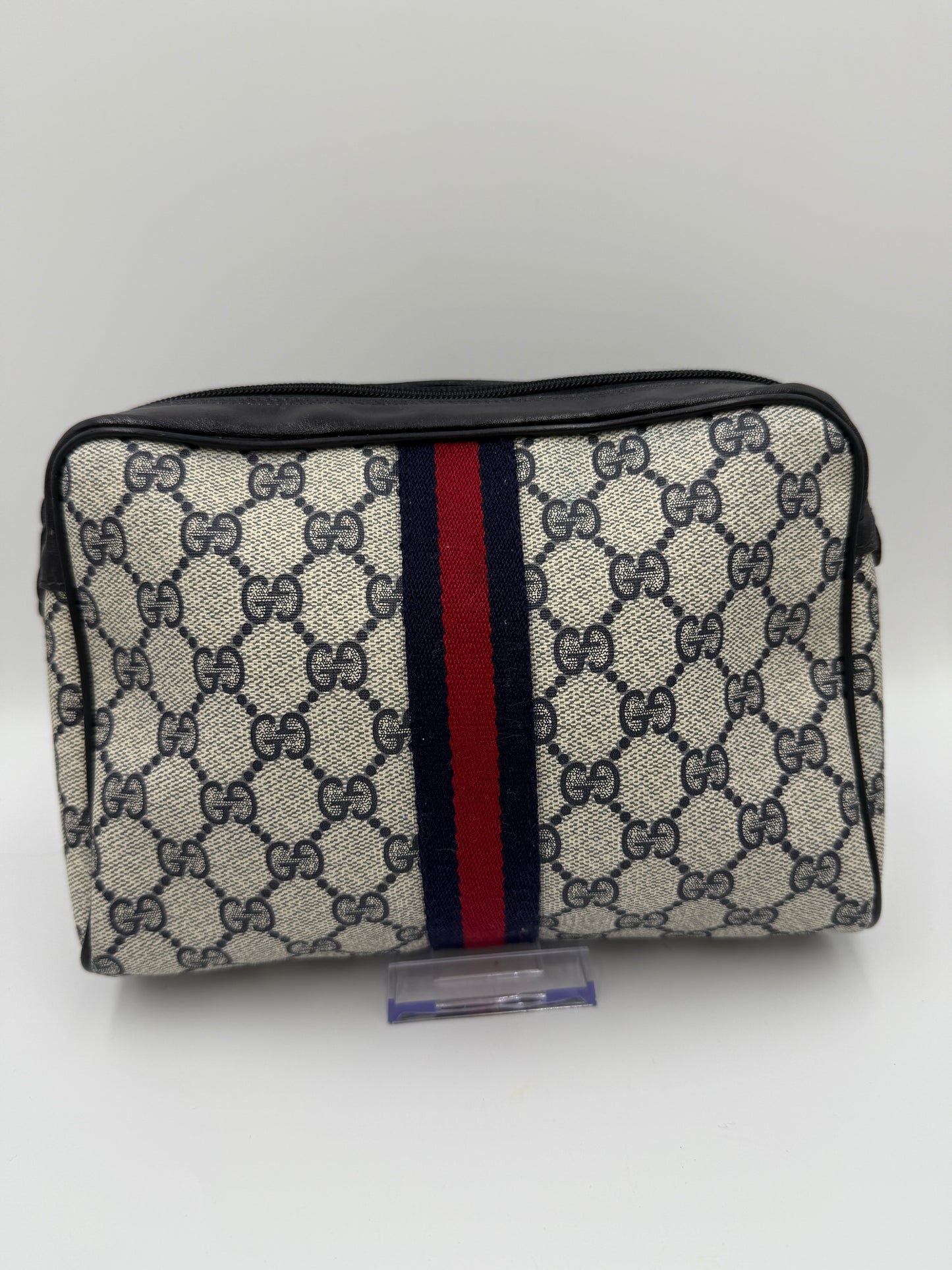 Gucci Ophidia Supreme Coated Canvas Toiletry Pouch